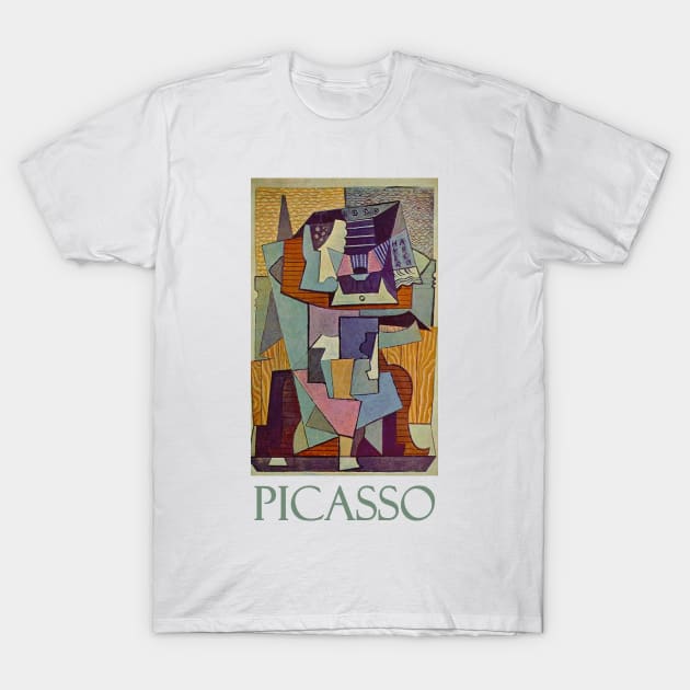 The Table (1919) by Pablo Picasso T-Shirt by Naves